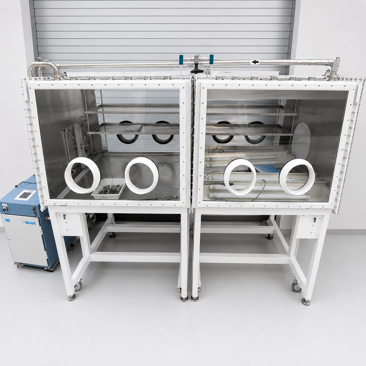 MBraun Unilab Doppelbox Glovebox gebraucht kaufen