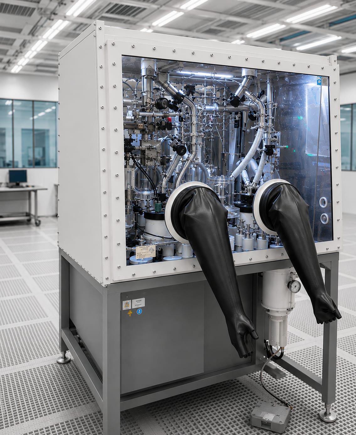 MBraun Glovebox beidseitig bedienbar, gebraucht