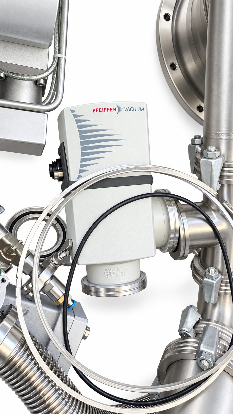 Pfeiffer Vacuum TPH 2200 U Turbomolekularpumpe – Ansicht 2